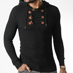 Meilleur prix 🌟 Pull Capuche 1913 Noir de Classic Series ⭐ -Classic Series Soldes classic series 342725 1913 NOIR 20221020T154733 03