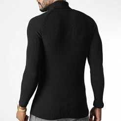 Meilleure vente 💯 Pull Col Roulé 2010 Noir de Classic Series ✨ -Classic Series Soldes classic series 342736 2010 NOIR 20221020T152552 04