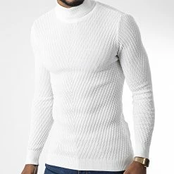 Les meilleures critiques de 👏 Pull Col Roulé 1596 Beige Clair de Classic Series ⭐ -Classic Series Soldes classic series 342749 1596 BLANC 20221021T151952 03