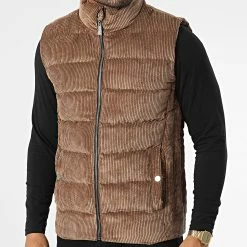 Remise 🧨 Veste Sans Manches 407 Marron de Classic Series 🛒 -Classic Series Soldes classic series 343262 407 KAHVE 20221014T153130 03