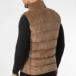 Remise 🧨 Veste Sans Manches 407 Marron de Classic Series 🛒 -Classic Series Soldes classic series 343262 407 KAHVE 20221014T153132 04