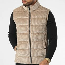 Bon marché 🔥 Veste Sans Manches 407 Beige de Classic Series 🔔 8 Bon marché 🔥 Veste Sans Manches 407 Beige de Classic Series 🔔 -Classic Series Soldes classic series 343263 407 VIZON 20221014T153202 03