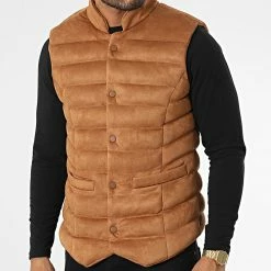 Budget ⌛ Veste Sans Manches 403 Camel de Classic Series 👍