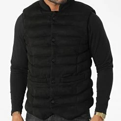 Bon marché ⌛ Veste Sans Manches 403 Noir de Classic Series 🎉