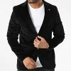 Meilleure affaire 🧨 Veste Blazer Velours X-019 Noir de Classic Series 😍 -Classic Series Soldes classic series 343289 X 019 BLACK 20221014T153004 01
