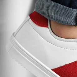 Offres 👏 Baskets 027 Blanc Rouge de Classic Series 😀 -Classic Series Soldes classic series 343332 027 BEYAZ KIRMIZI 20221011T144249 03