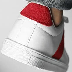 Offres 👏 Baskets 027 Blanc Rouge de Classic Series 😀 -Classic Series Soldes classic series 343332 027 BEYAZ KIRMIZI 20221011T144250 04