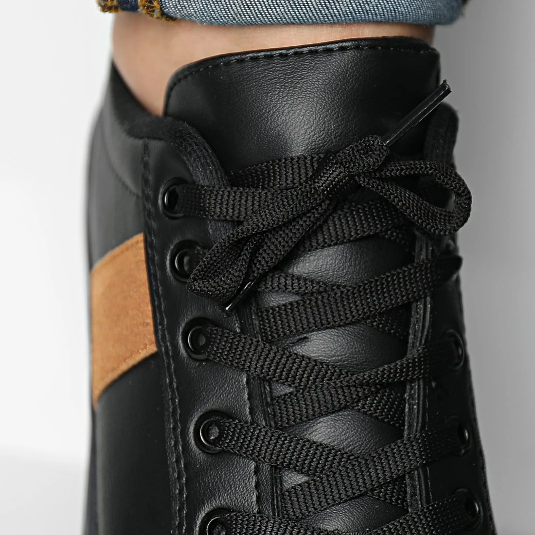 Meilleure affaire ⭐ Baskets 027 Noir Marron de Classic Series 🥰 5 Meilleure affaire ⭐ Baskets 027 Noir Marron de Classic Series 🥰 – Image 3