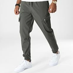 Vente flash ❤️ Pantalon Cargo XP167 Vert Kaki de Classic Series 🌟