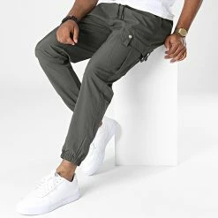 Vente flash ❤️ Pantalon Cargo XP167 Vert Kaki de Classic Series 🌟 -Classic Series Soldes classic series 344122 XP167 ARMY GREEN 20221027T161136 03