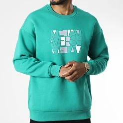 Meilleure vente 👏 Sweat Crewneck 9901 Vert de Classic Series ✨ -Classic Series Soldes classic series 344434 9901 053 20221020T155613 03