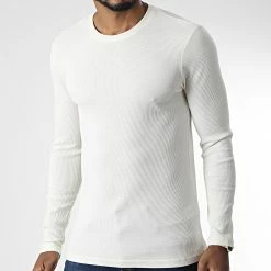 Bon marché ⌛ Tee 👚 Shirt Manches Longues 7900 Beige de Classic Series 😉 -Classic Series Soldes classic series 344443 7900 006 20221024T151201 03