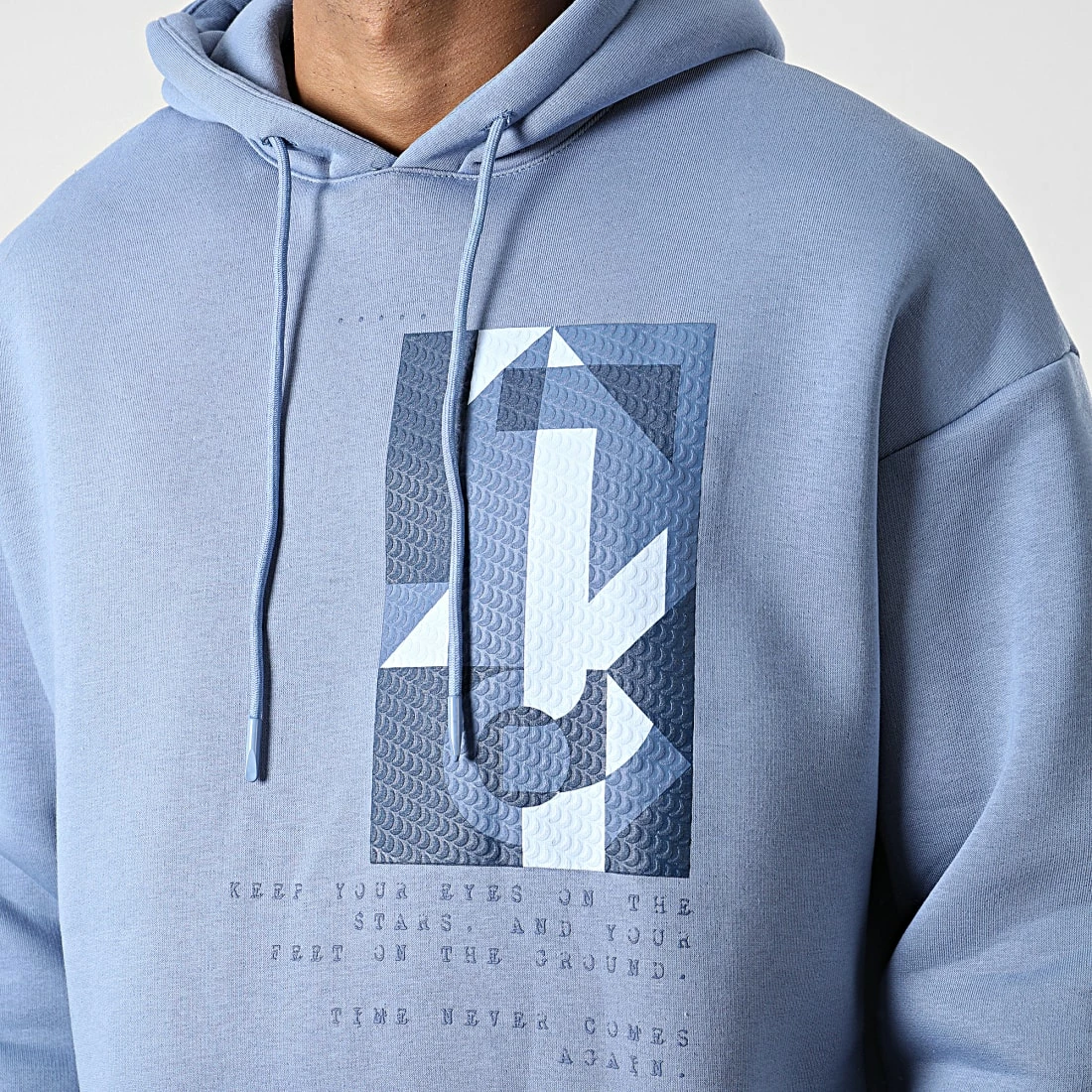 Bon marché ⭐ Sweat Capuche 9801 Bleu Clair de Classic Series 🎁 4 Bon marché ⭐ Sweat Capuche 9801 Bleu Clair de Classic Series 🎁 – Image 2