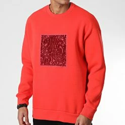 Bon marché 🥰 Sweat Crewneck 9900 Orange de Classic Series 🥰