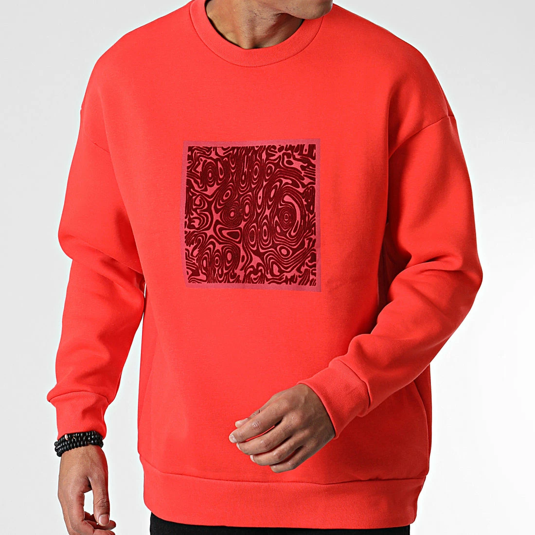 Bon marché 🥰 Sweat Crewneck 9900 Orange de Classic Series 🥰 5 Bon marché 🥰 Sweat Crewneck 9900 Orange de Classic Series 🥰 – Image 3