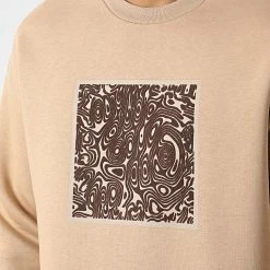 Le moins cher 🎁 Sweat Crewneck 9900 Camel de Classic Series ✨ -Classic Series Soldes classic series 344459 9900 039 20221025T151543 02