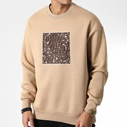 Le moins cher 🎁 Sweat Crewneck 9900 Camel de Classic Series ✨ -Classic Series Soldes classic series 344459 9900 039 20221025T151545 03