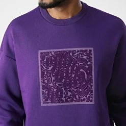 Top 10 😉 Sweat Crewneck 9900 Violet de Classic Series ⭐ -Classic Series Soldes classic series 344461 9900 032 20221020T155700 02