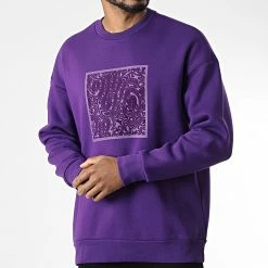 Top 10 😉 Sweat Crewneck 9900 Violet de Classic Series ⭐ -Classic Series Soldes classic series 344461 9900 032 20221020T155702 03