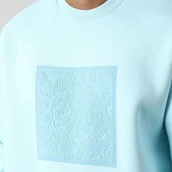 Nouveau 🤩 Sweat Crewneck 9900 Bleu Clair de Classic Series 🥰 -Classic Series Soldes classic series 344494 9900 049 20221025T151649 02