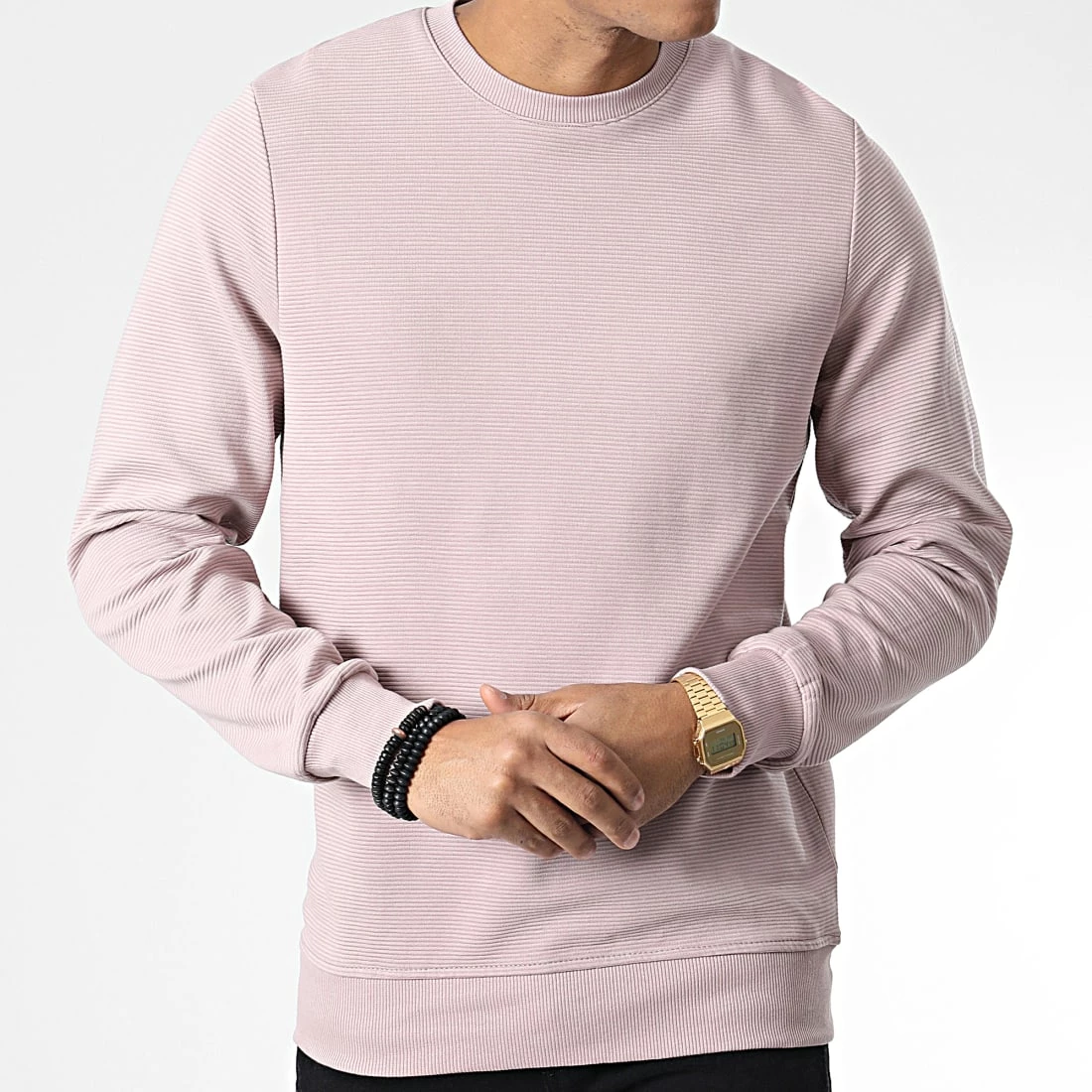 De gros ✨ Sweat Crewneck 7903 Rose de Classic Series 🎉 3 De gros ✨ Sweat Crewneck 7903 Rose de Classic Series 🎉