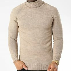 Bon marché ⭐ Pull Col Roulé T3873 Beige Chiné de Classic Series 👍 8 Bon marché ⭐ Pull Col Roulé T3873 Beige Chiné de Classic Series 👍 -Classic Series Soldes classic series 344535 T3873 BEJ 20221020T143502 03