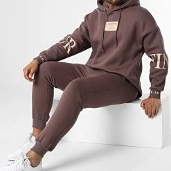 Meilleure affaire ❤️ Ensemble De Survetement 22-K014 Bordeaux de Classic Series 😍