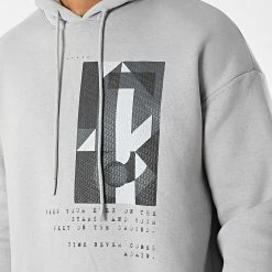 Offres ⭐ Sweat Capuche 9801 Gris de Classic Series ⭐ -Classic Series Soldes classic series 344542 9801 046 20221020T143754 02