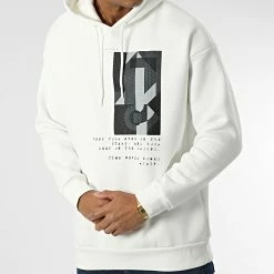 Le moins cher 💯 Sweat Capuche 9801 Blanc de Classic Series 😀 -Classic Series Soldes classic series 344543 9801 006 20221027T155254 03