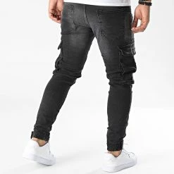 Tout neuf 🔔 Jean Cargo 15454 Gris Anthracite de Classic Series 👏 -Classic Series Soldes classic series 344552 15454 20221024T134950 04