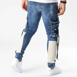 Sortie 🥰 Jean Cargo 15457 Bleu Denim de Classic Series 💯 -Classic Series Soldes classic series 344553 15457 20221024T135121 04