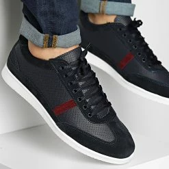 Promo 🎉 Baskets Nac-17 Navy Red de Classic Series 🔔