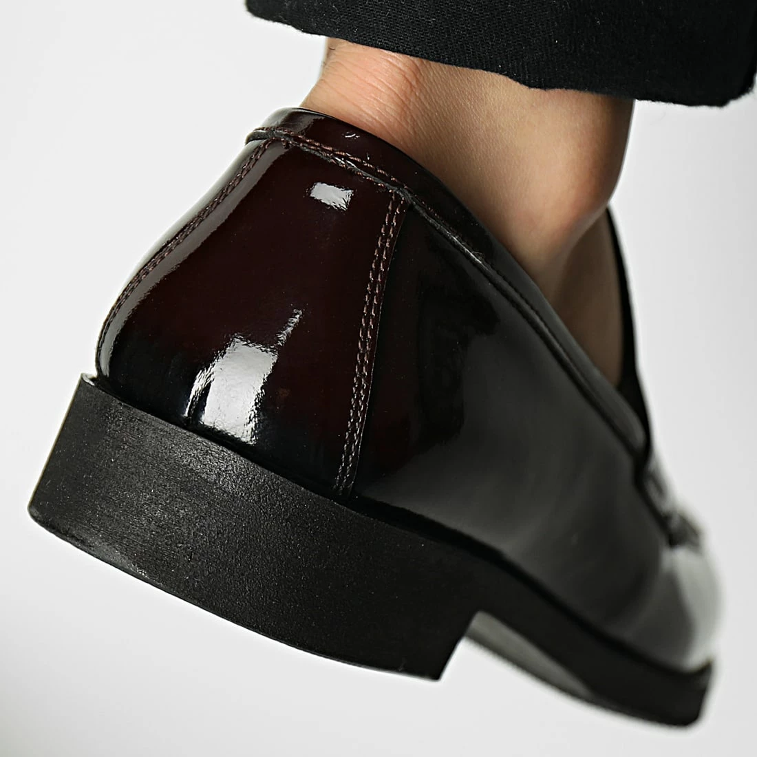 Remise 🔔 Mocassins 5129 Brown Patent de Classic Series 🎁 6 Remise 🔔 Mocassins 5129 Brown Patent de Classic Series 🎁 – Image 4