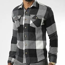 Coupon 🎉 Surchemise A Carreaux 7029 Noir de Classic Series ✨ -Classic Series Soldes classic series 345927 7029 BLACK 20221031T141909 03