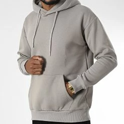 Offres 😉 Sweat Capuche 8801 Gris de Classic Series ⌛