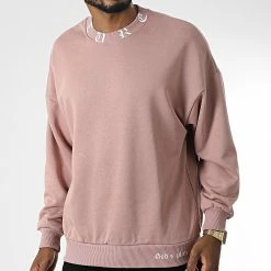 Meilleur prix ❤️ Sweat Crewneck 22-K030 Rose de Classic Series 👏 -Classic Series Soldes classic series 345958 22 K030 SAMON 20221031T150923 03