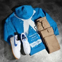 Meilleure vente ⭐ Sweat Capuche 22-K083 Bleu de Classic Series 😉 -Classic Series Soldes classic series 345998 22 K083 SAKS 20221115T084005 05