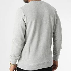 Le moins cher 🧨 Sweat Crewneck 7902 Gris Chiné de Classic Series 😍 -Classic Series Soldes classic series 346000 7902 048 20221028T161156 04