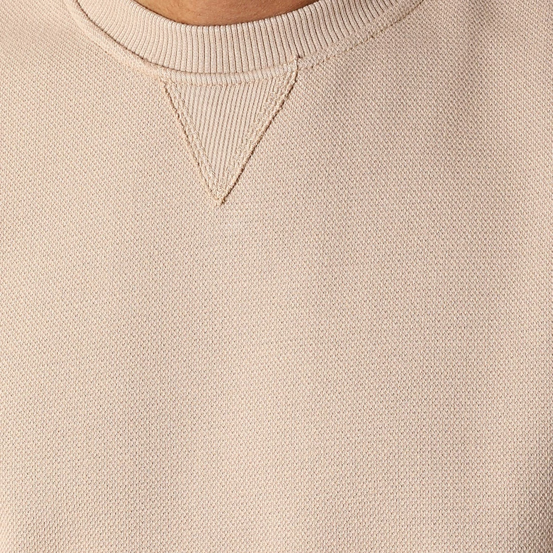 Meilleur prix 😉 Sweat Crewneck 7902 Beige de Classic Series 👏 4 Meilleur prix 😉 Sweat Crewneck 7902 Beige de Classic Series 👏 – Image 2
