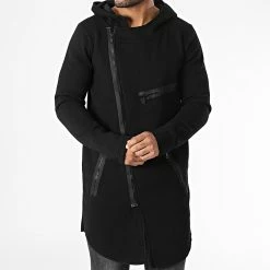 Les meilleures critiques de ✔️ Veste Longue A Capuche 5104 Noir de Classic Series 😉