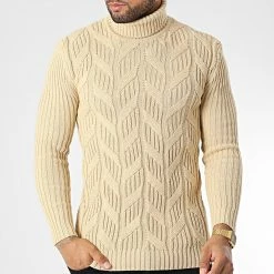 Les meilleures critiques de ⭐ Pull Col Roulé T3843 Beige de Classic Series 🤩 -Classic Series Soldes classic series 346040 T3843 KREM 20221031T140951 03