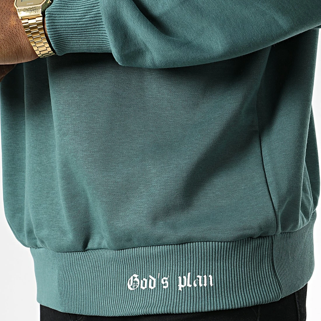 Acheter 🛒 Sweat Crewneck 22-K030 Bleu Pétrole de Classic Series ✨ 4 Acheter 🛒 Sweat Crewneck 22-K030 Bleu Pétrole de Classic Series ✨ – Image 2