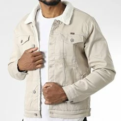 Les meilleures critiques de 🎉 Veste Jean Col Mouton 7001 Beige de Classic Series 🛒