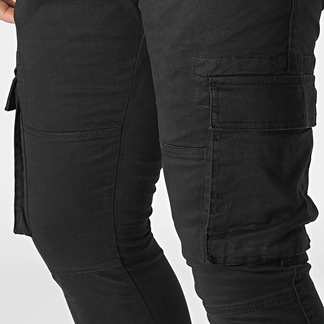 Grosses soldes ⭐ Pantalon Cargo DP9090 Noir de Classic Series ✔️ 4 Grosses soldes ⭐ Pantalon Cargo DP9090 Noir de Classic Series ✔️ – Image 2