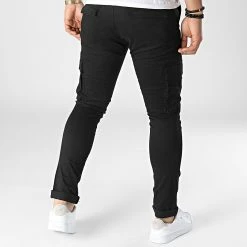 Grosses soldes ⭐ Pantalon Cargo DP9090 Noir de Classic Series ✔️ 9 Grosses soldes ⭐ Pantalon Cargo DP9090 Noir de Classic Series ✔️ -Classic Series Soldes classic series 347282 DP9090 001 20221124T090707 04