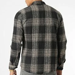 Grosses soldes 🔥 Surchemise Carreaux Y-2241 Noir de Classic Series 🔔 -Classic Series Soldes classic series 348575 Y 2241 01 20221128T140925 04