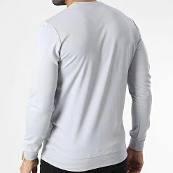 De gros ✨ Sweat Crewneck RBL6181 Gris de Classic Series 🎁 -Classic Series Soldes classic series 348604 RBL6181 GRI 20221123T161653 04