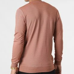 Nouveau 😍 Sweat Crewneck RBL6181 Rouge Brique Chiné de Classic Series ⌛ -Classic Series Soldes classic series 348610 RBL6181 KIREMIT 20221128T141436 04