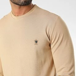 Meilleure vente 😍 Sweat Crewneck RBL6181 Sable de Classic Series 🔔 -Classic Series Soldes classic series 348641 RBL6181 VIZON 20221122T154940 02