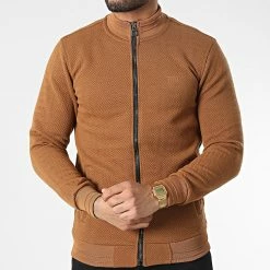 Bon marché 🤩 Veste Zippée RBL6310 Camel de Classic Series 🔥